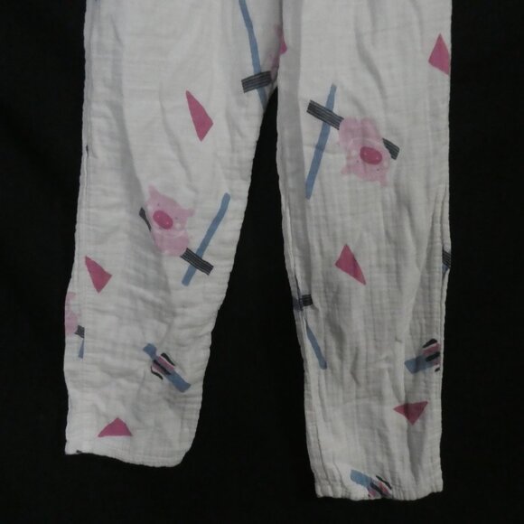 Unbranded | medium | Geometric & Pink Pig Patterned Lounge / Pajama Pants - Picture 7 of 16